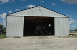 Metal shed - Sanford, MB