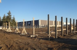 Warehouse - Start of project in Regina, SK