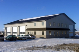 Steel building - Winnipeg, MB