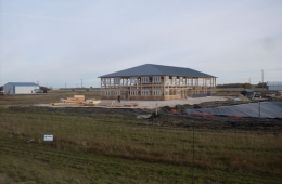 Metal building - Ile des Chenes, MB