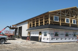 Post frame - The Pas, MB